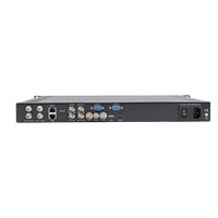 Démodulateur, décodificateur et débrouilleur intégrés HZY-3975C HD IRD, 1/2 tuner, 2 entrées ASI, 16 entrées IP, sortie 3G-SDI pour diffusion de télévision numérique