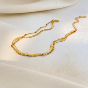 डबल लेयर नॉन फिडिंग टाइटेनियम स्टील के टखने चेन बेड चेन प्रीमियम भावना <span class=keywords><strong>2025</strong></span> नया मॉडल - Product Image 2