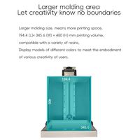 Pasokan Pabrik Grosir PMAX P3510 Printer Resin 3D LCD Kelas Industri Otomatis dengan Hot Bed Aluminium Kecepatan Cetak 50mm/Jam Baru 1