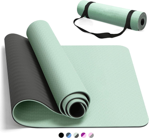 Üretici Pilates TPE Yoga <span class=keywords><strong>Mat</strong></span>ı Yüksek Kaliteli Dayanıklı Çift Renkli TPE Yoga <span class=keywords><strong>Mat</strong></span>ı - Product Image 1
