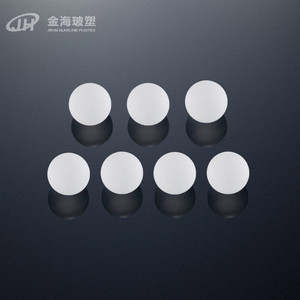 Ball Factory Outlet Plastic White Round Solid Plastic Ball With Customized Size