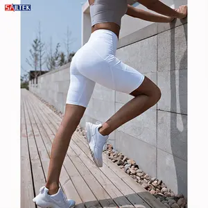 2023 High Quality Sports Wear Short Running Fitness Blank Plain Gym Shorts Women Sports Shorts Yoga