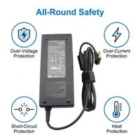 Chargeur secteur pour ordinateur portable 120W 19V 6.32A DC 6.3 3.0mm avec logo demi-cercle, compatible avec les adaptateurs d'ordinateurs portables Lenovo IdeaPad Gaming Series
