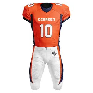 Sublimation Custom Made Youth American Football Team uniforms /American Football Jersey