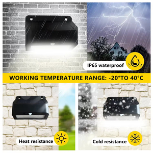 Ip65 Ngoài Trời Tự Động Năng Lượng Mặt Trời Powered Hiên Đèn Cảm Biến Chuyển Động Năng Lượng Mặt Trời Đèn Tường Hoàng Hôn Để Bình Minh Mini Ánh Sáng Ban Đêm Với Mềm Mại Trở Lại Ánh Sáng - Product Image 2