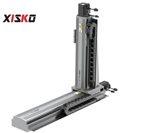 高精度高剛性半密封ボールねじドライブリニアスライドモジュールリニアアクチュエータ単一軸ロボット - Product Image 1