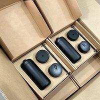 Gobelet isotherme en acier inoxydable 304 de 16 oz, personnalisé avec revêtement en poudre, tasse à café à double isolation avec paille