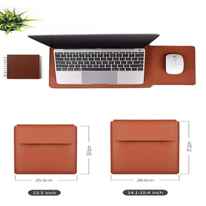 Neueste einzigartige benutzer definierte Logo Creative Office Geschenke Laptop-Tasche Stand <span class=keywords><strong>3</strong></span> in 1 Notebook-Hülle Taschen Laptop PU-Tasche für Macbook Laptop - Product Image 6