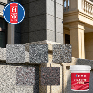 Pittura Effetto Pietra Artistica, Non Tossica, Facile <span class=keywords><strong>da</strong></span> Applicare, per Esterni, in Acrilico Puro, Effetto Granito Naturale - Product Image 2