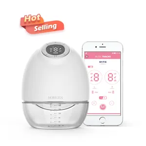 2024 new products adult breast feeding pump app controlled breast pump baby easy to clean wearable-breast-pump with timer