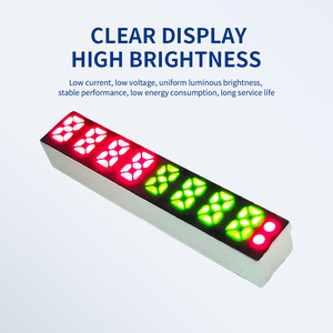 Nhà máy cung cấp tùy chỉnh kích thước inch Độ sáng cao thấp hiện tại điện áp màu đỏ màu xanh lá cây nhị sắc <span class=keywords><strong>7</strong></span> đoạn dẫn hiển thị LED Ống kỹ thuật số - Product Image 2