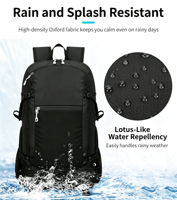 Sac à dos de randonnée pliable multifonctionnel unisexe ultraléger et tendance pour le sport et le camping en plein air – Vente en gros de sacs à dos décontractés pour le sport