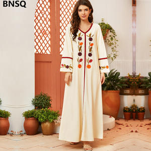 SIPO Abaya Farasha Kaftan pour femmes marocain dubaï Kaftan très fantaisie longue robe Farasha brodée caftan longue robe - Product Image 3