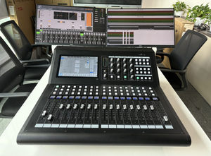 جهاز مزج الصوت الرقمي DVAE MGD68 مع 32 قناة إدخال وواجهة AES67 وشاشة مزدوجة قابلة للتوسيع للحفلات الموسيقية والمهرجانات - Product Image 6