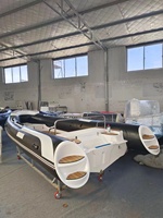 Certificat CE RIB480 Bateau gonflable 1.2mm PVC Pêche Hypalon RIB Boat