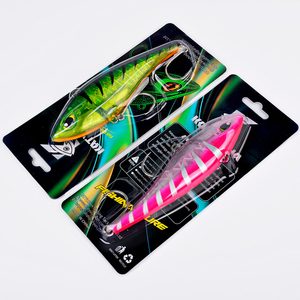 Nouvelle leurre VIB coulante de 16 cm, 125 g, 8 couleurs, avec plomb intégré et hameçon simple, pour la pêche au thon en mer, en bateau ou en roche. - Product Image 6