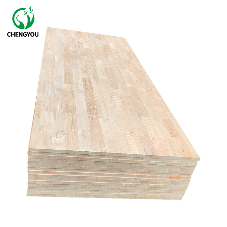 Hot Sale Finger Joint 38mm AB Grade Rubber Hevea Wood Finger Joint Board