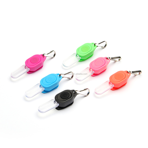 Porte-clés multifonctionnel en <span class=keywords><strong>plastique</strong></span> LED, tirette de <span class=keywords><strong>fermeture</strong></span> <span class=keywords><strong>éclair</strong></span> extérieure, lumière d'avertissement, cadeau personnalisé - Product Image 1