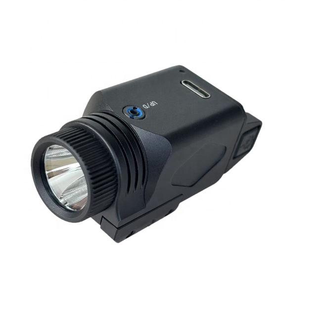 4 Laser Available Tactical Blue Dot Laser Pointer and Led Flashlight Combo for Outdoor Activity