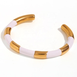 Mode Simple <span class=keywords><strong>Bracelet</strong></span> Bijoux Femmes Plaqué <span class=keywords><strong>Or</strong></span> <span class=keywords><strong>18</strong></span> <span class=keywords><strong>carats</strong></span> Solide Segment Goutte <span class=keywords><strong>Bracelet</strong></span> - Product Image 1