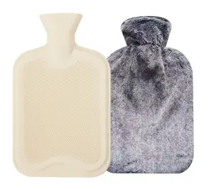 Cadeau d'hiver chaud 2000ML ~ 500ML grand Mini sac d'eau chaude en peluche de dessin animé sac de bouteille d'eau chaude et froide avec peluche d'étoile