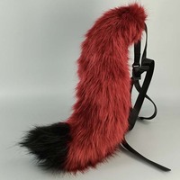 Yihaoyi nouvelle Offre Spéciale mode fausse fourrure de renard queue avec courbure de ceinture réglable pour les femmes Cosplay Halloween Costume de fête