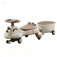 <strong>Best</strong> <strong>Selling</strong> 360 Rotation PU 4 Wheels <strong>Baby</strong> <strong>Swing</strong> Car Children's Foot Pedal Controlled Wiggle Car Made of Durable Plastic