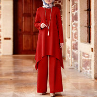Abaya musulmane Slim Fit à manches longues en polyester respirant ODM/OEM pour femmes grande taille printemps/été en Malaisie