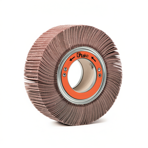 Ttake Abrasive Cloth Flap <b>Wheel</b> 200x30x54 Mm With Hole For <b>Grinding</b> And Polishing - Product Image 2