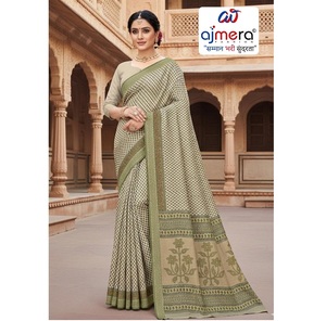Premium Traditional Silk Saree Women Wedding Function Ethnic Fashion Soft Designer Party Ajmera Fashion Limited Quick Dry All - Product Image 1