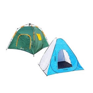 Tente de pêche sur glace triangulaire avec poteaux en acier, tissu Oxford, résistante à la neige, pour la pêche en plein air en hiver, 80cm 96cm 77cm 100cm - Product Image 1