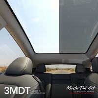 Kaca Film Mobil Elektrik 3MDT Switchable Self Healing Privacy Glass Perlindungan UV IR untuk Tesla Panoramic Roof PW85 OEM