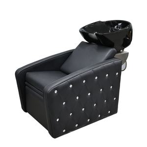 Chaise de lavage de cheveux professionnelle de haute qualité pour salon de coiffure, mobilier moderne, lit de lavage avec bol - Product Image 2