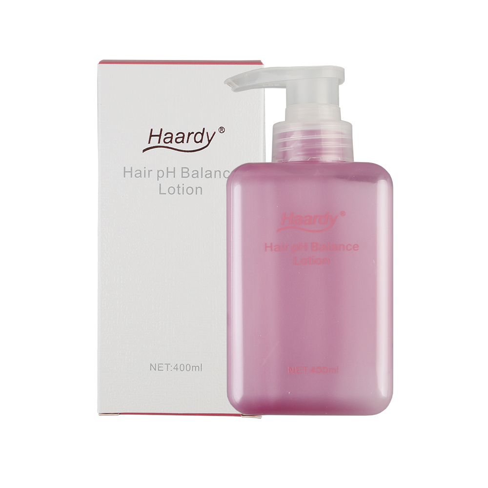 Lotion pour l'équilibre du pH des cheveux