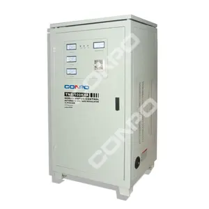 TNS-100KVA Penstabil Regulator Tegangan Otomatis, Tipe Servo Tiga Fase AVR Estabilizador De Voltaje 380V/400VAC, 220V/230VAC