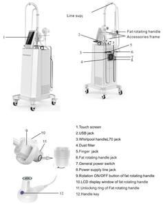 360 độ chân không da thắt chặt chống lão hóa loại bỏ nếp nhăn da mịn cơ thể đường cong máy - Product Image 6