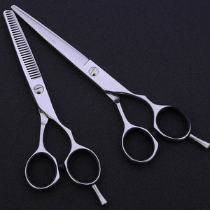 Ciseaux de coiffure Moon Dance 6,0 pouces en acier inoxydable 440C, ciseaux à effiler, ciseaux plats, pour droitiers, personnalisation prise en charge - Product Image 3