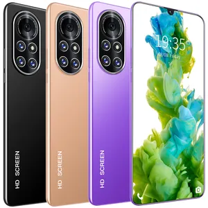 Smartphone soynova 8 pro 5g com câmera 24mp + 48mp, celular de 7.1 polegadas, android 512, tela de 16 + 10.0 gb