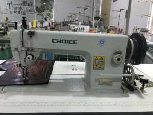 GOLDEN CHOICE GC0303-CX Walking Foot <b>Leather</b> Long Arm Heavy Duty <b>Single</b> Needle Lockstitch Industrial Sewing Machine Price - Product Image 3