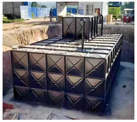 Réservoir d'eau souterrain en acier inoxydable grande capacité, filtration par osmose inverse, traitement de l'eau, 3000L/heure, garantie 1 an