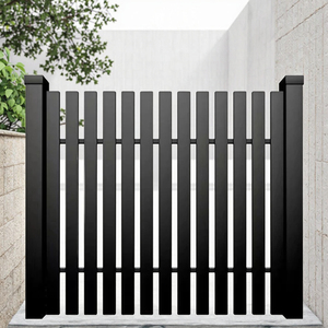 Clôture automatique rétractable en alliage d'aluminium, étanche, design moderne 3D, petite cour, villa, garde-corps, mur de cour, extérieur - Product Image 5