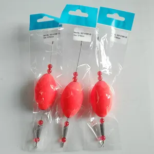 Custom Inshore sea fishing setup popping cork rig fishing float bobber for redfish perch fishing float