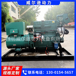 Grupo Electrógeno Diésel de 30kW 400V 50Hz para Emergencias Marítimas con Control Remoto Weifang - Product Image 4