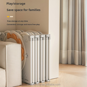 Parc de jeu pliable pour enfants, grand format, en plastique, dernière génération, clôture de sécurité pour <span class=keywords><strong>bébé</strong></span>, aire de jeux intérieure, parc de jeu portable pour enfants avec portillon de jeu - Product Image 2