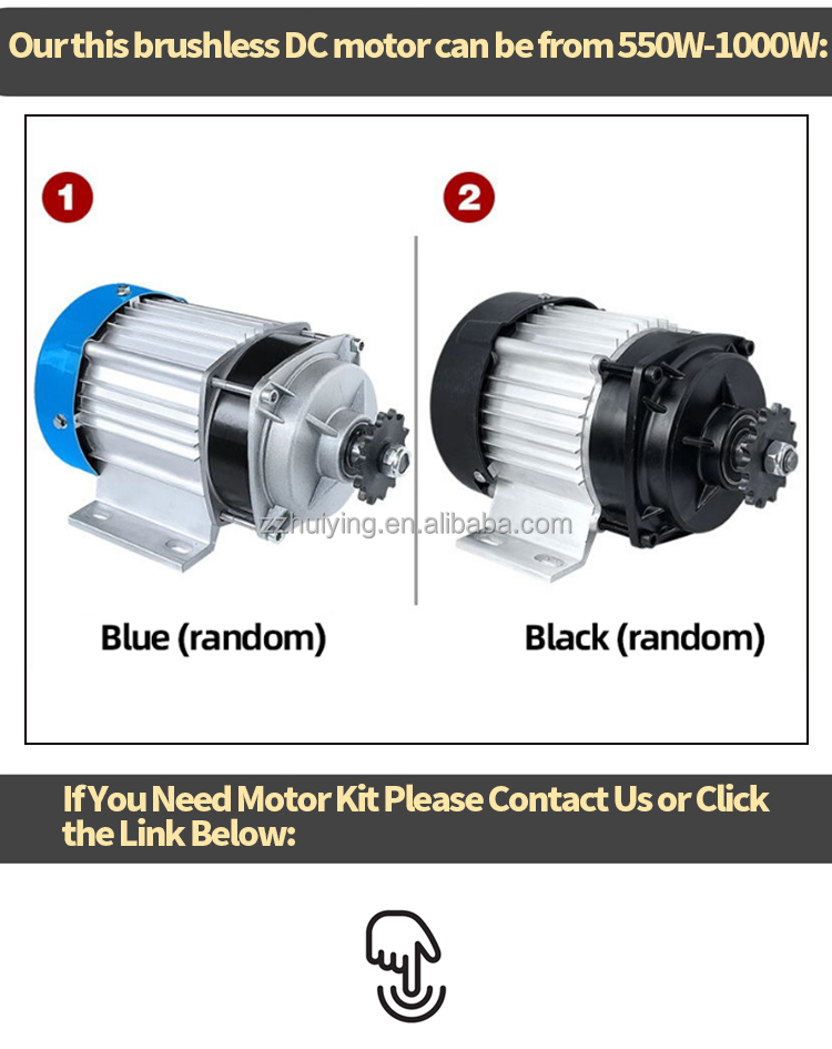 Kit Moteur électrique Brushless DC 1000W - Neuf, Générique, Pour Bricolage
