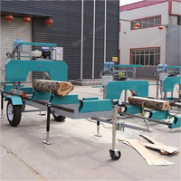 Scie à ruban horizontale électrique pour la coupe de bûches de bois, machine pour les usines de travail du bois