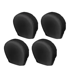 Couvre-pneus universels 4 Pack protecteur de roue de pneu en vinyle dur pour camion, SUV, remorque, camping-car, couvre-roue RV