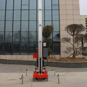 रोटेशन 345 डिग्री बूम के साथ स्व-चालित वाणिज्यिक स्टील ऊर्ध्वाधर लिफ्ट - Product Image 4