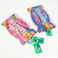 Sacs Mylar Cali personnalisés, anti-odeur, refermables, à fermeture éclair, de formes irrégulières, uniques et spéciales, découpés à l'emporte-pièce, avec hologramme, 3.5g, 7g, 14g, 28g