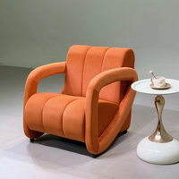 Fauteuils décontractés modernes : Canapés et fauteuils en tissu pour salon, une ou deux places, pour chambres à coucher de petite taille et moments de détente